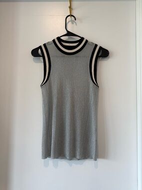 Rag & Bone Priya Metallic Tank Top